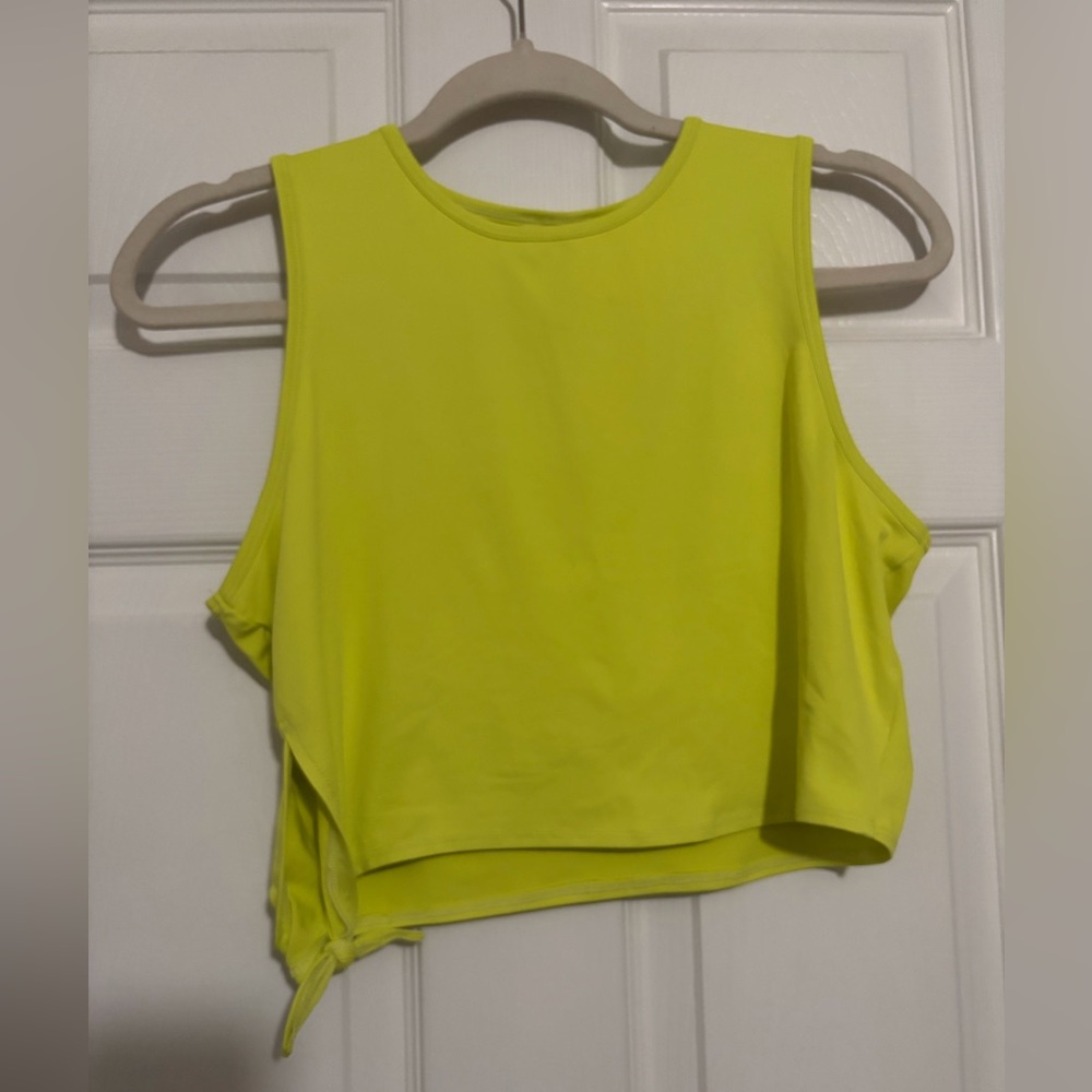 Kyodan Neon Yellow Workout Top